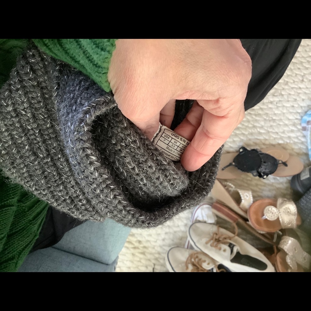 UGG Metallic Knit Boots - Picture 8 of 8